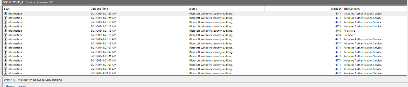 kerberoastkerberoasting-attack-detectioning-attack-detection